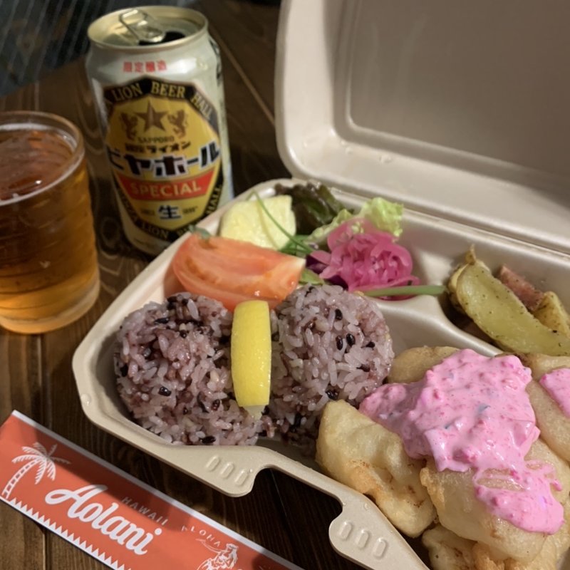 フィッシュ&チップス弁当(Aolani PARLOR)