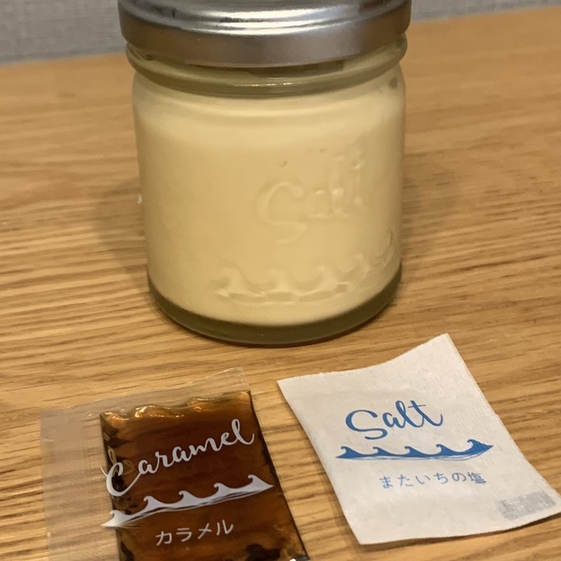 塩プリン(工房とったん （またいちの塩）)