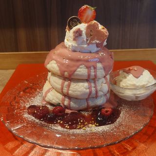 Happy Valentine's Pancake(Riz Labo Kitchen)
