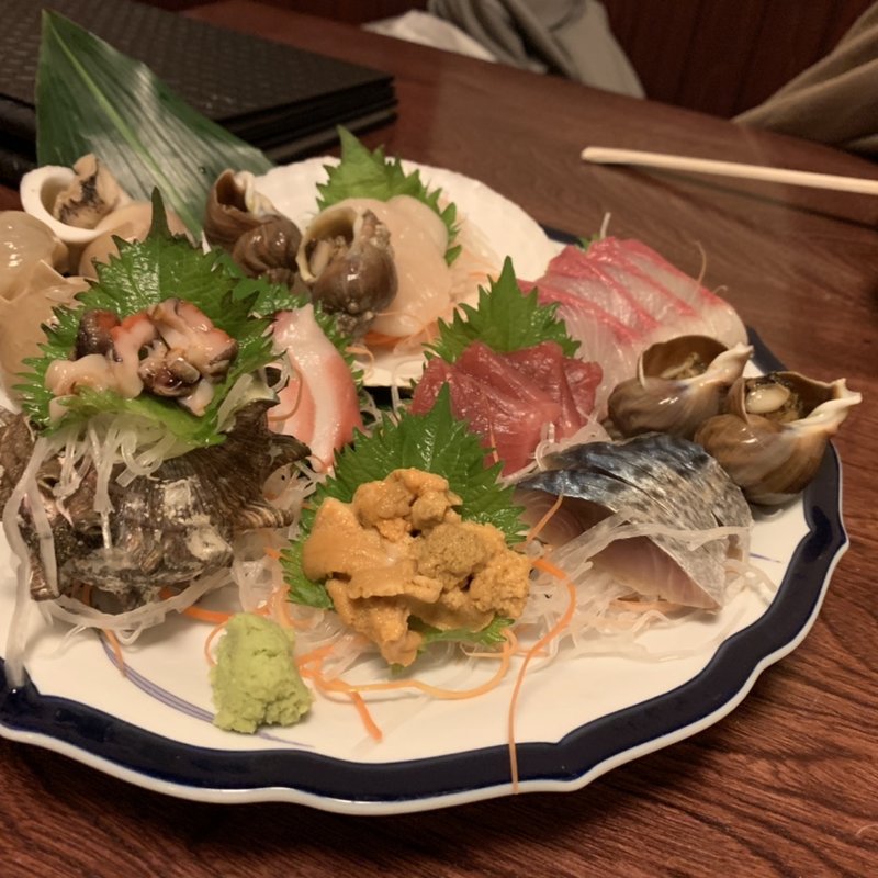 貝刺し盛合わせ(つち活)