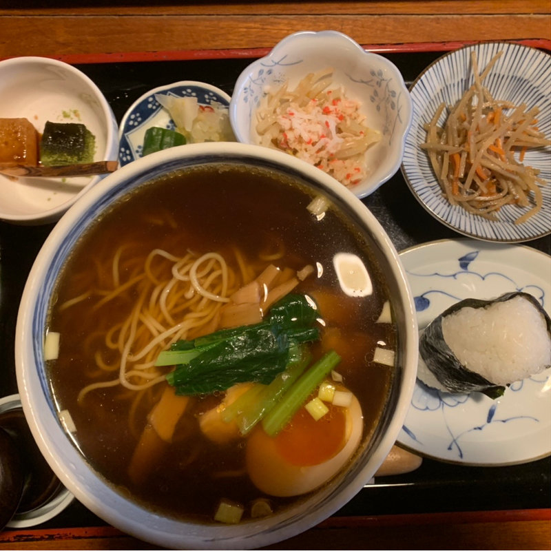 大山鷄　醤油そば(季の庭 銀座店)