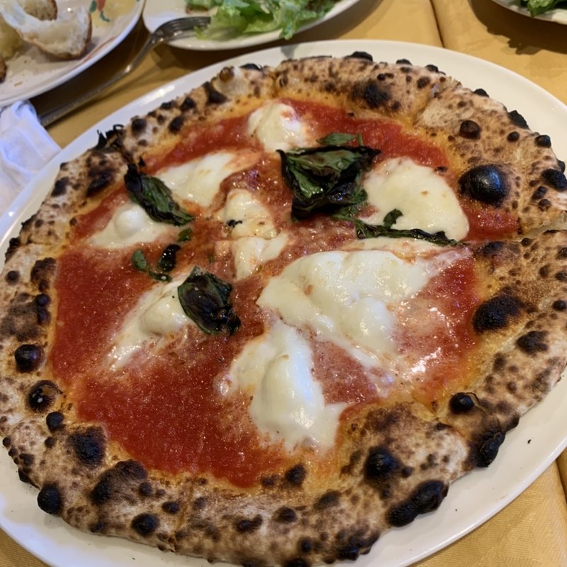 ピッツァマルゲリータ(トラットリア・イタリア 目黒店)