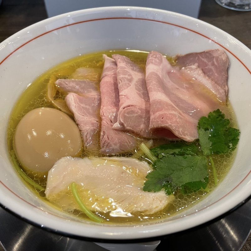上塩そば(自家製麺オオモリ製作所)