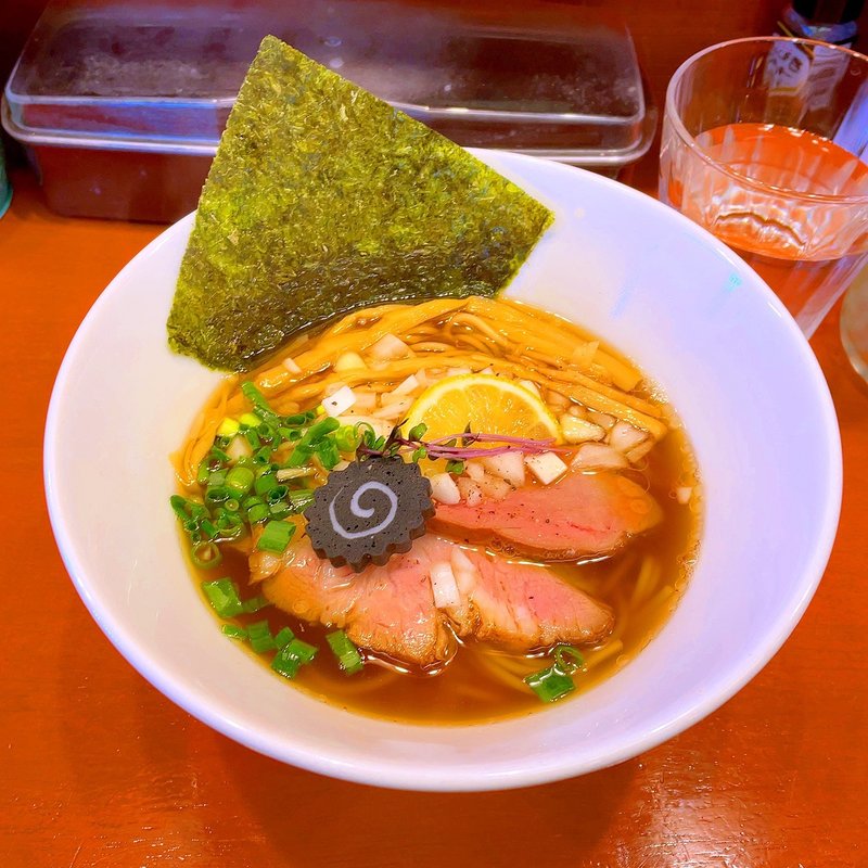 鴨ラーメン(麺者屋 ちくわ)