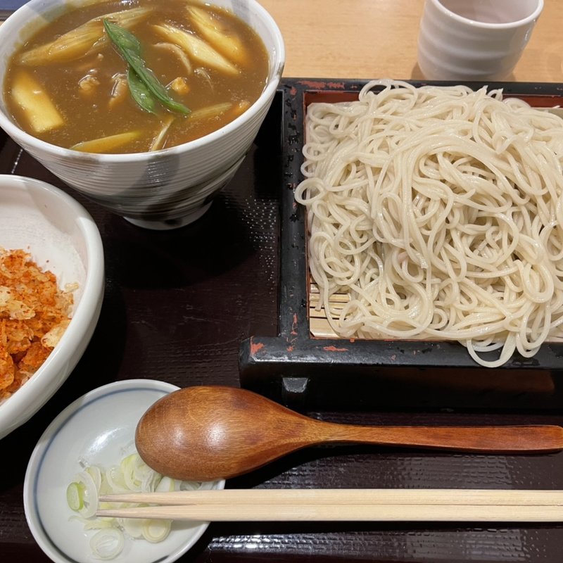 カレーせいろ(蕎麦×美酒 たけや)