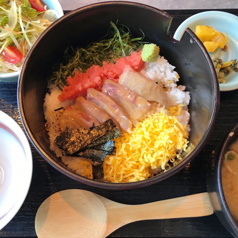 鯛のゴマだれの櫃まぶし(あんざ 天神店 )