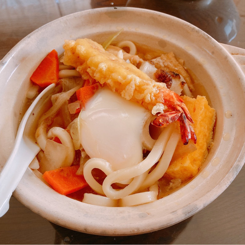 鍋焼きうどん(自宅)