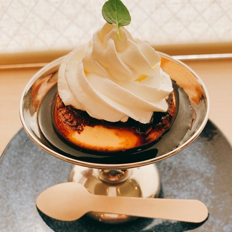 硬めのプリン(UNI COFFEE  ROASTERY)