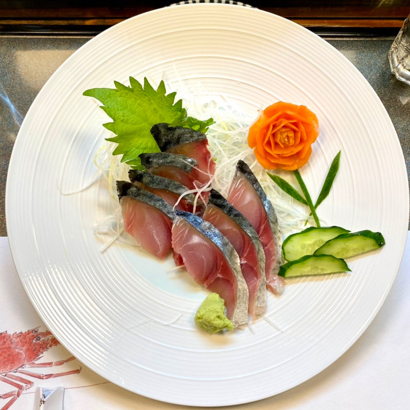 刺身 鯖(田舎茶屋)