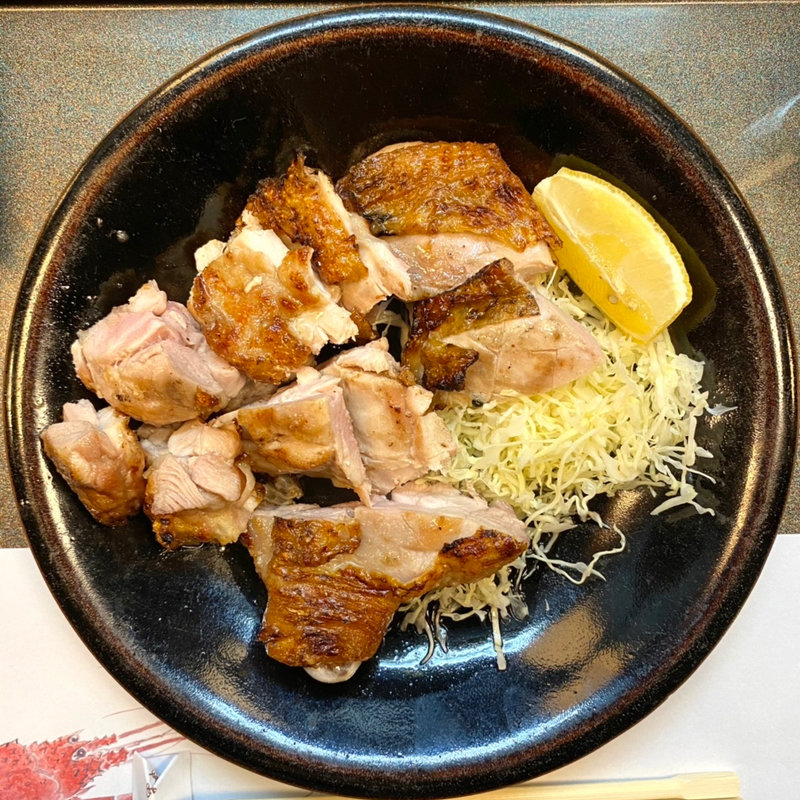 とりもも焼(田舎茶屋)