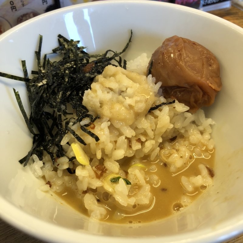 ダイブ飯(麺や 鳥の鶏次 )