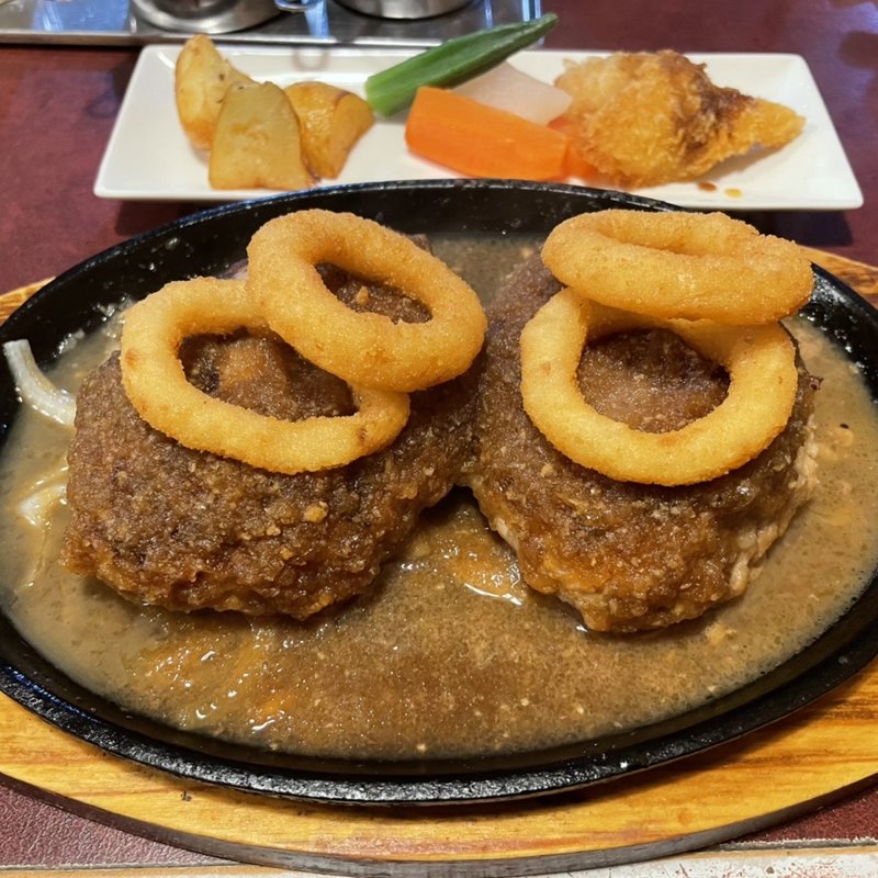 オニオンハンバーグダブル(はっぴぃ3 )