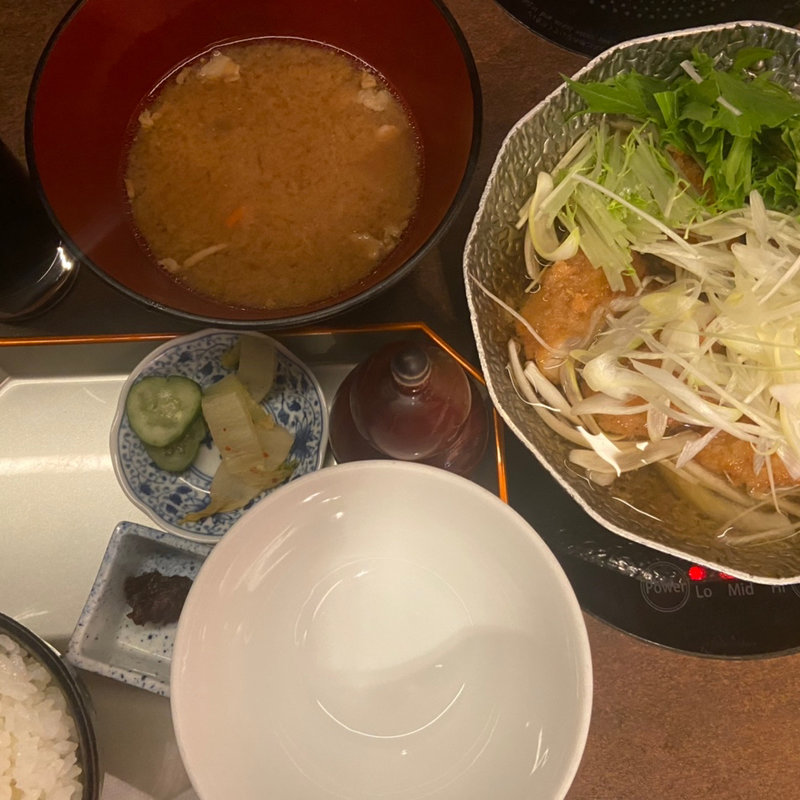 だしカツ御膳(Petit羅豚)