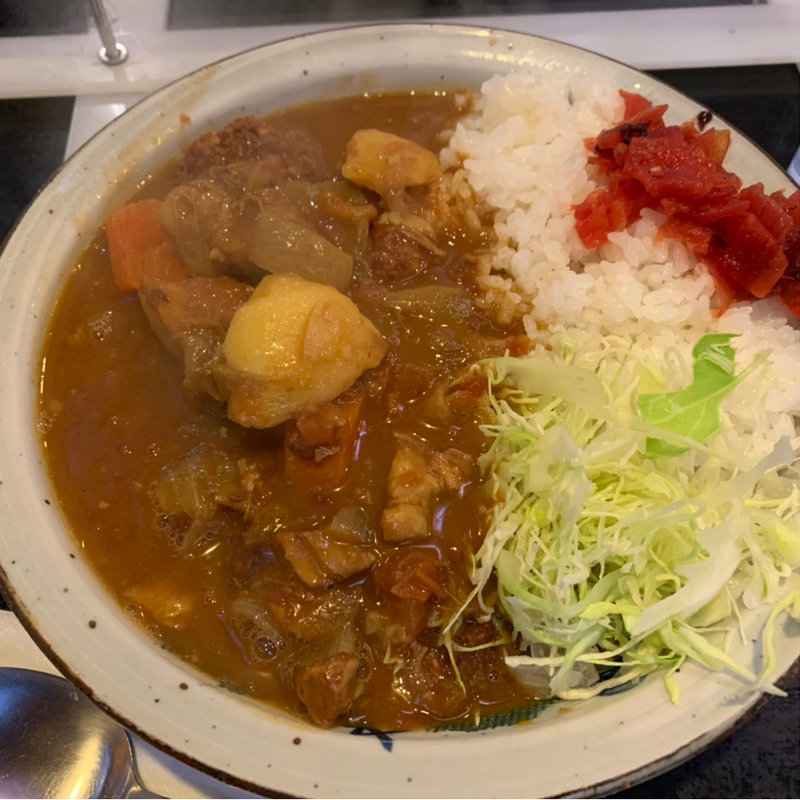 カツカレー(とんかつ一富士)
