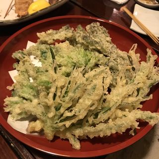 山菜天ぷら(いからし )