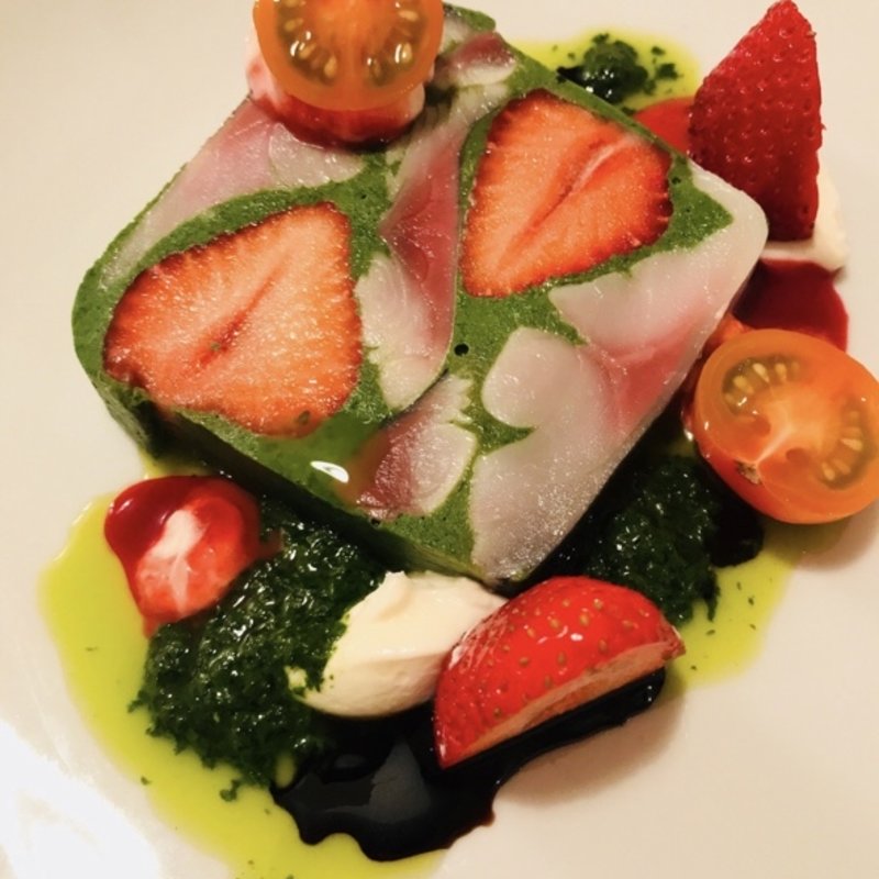 鯖といちごのテリーヌ(トキヤ （tokiya）)