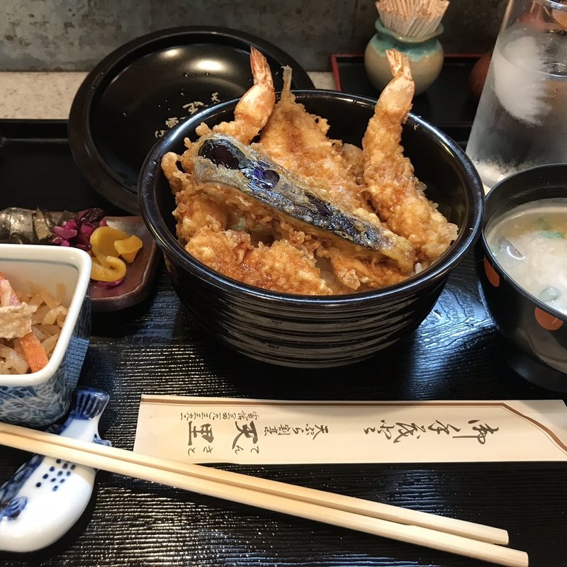 ランチ天丼(天里 （てんさと）)