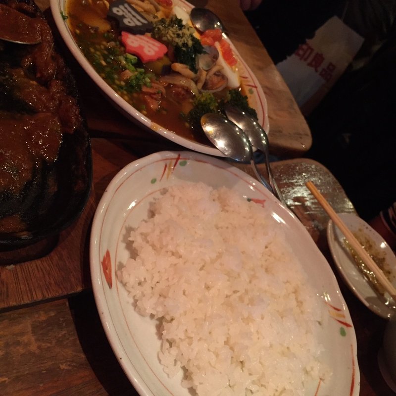 チキンとあさりのスープカレー(吉柳)