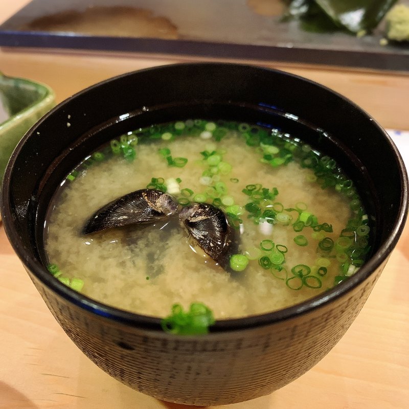 味噌汁(寿し芳)