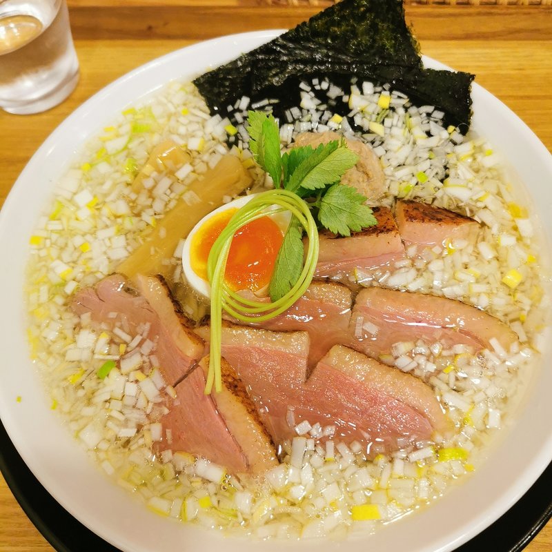 鴨葱霰そば(麺屋さくら)