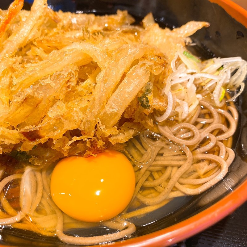 特大天玉そば(よもだそば　新宿西口店)