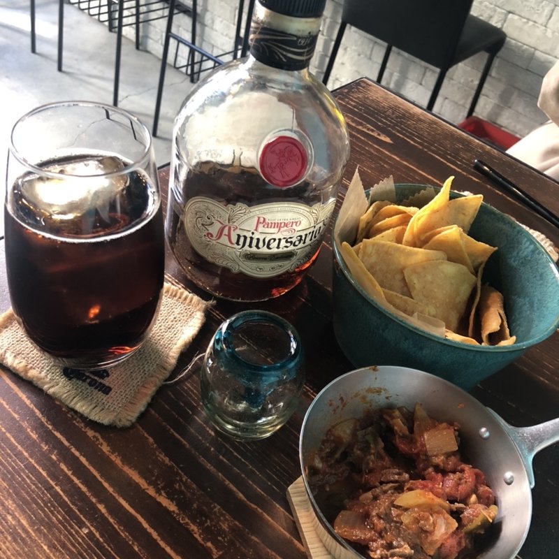 homemade chile con carne(AFRO TACOS)