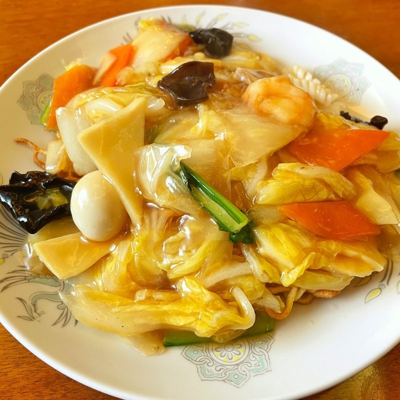 五目焼きそば(華春楼)