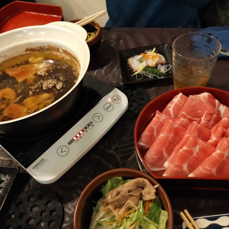 オイルしゃぶしゃぶ(麺's きっちん)