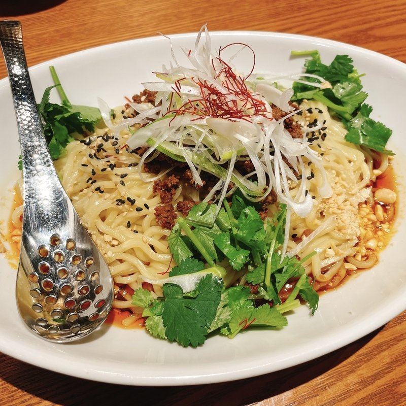 汁なし坦々麺(SHIBIRE NOODLE 蝋燭屋 札幌店)