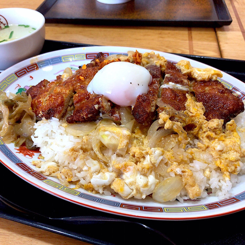 情熱追い玉カツ丼(大阪王将 仙台西多賀ベガロポリス店 )