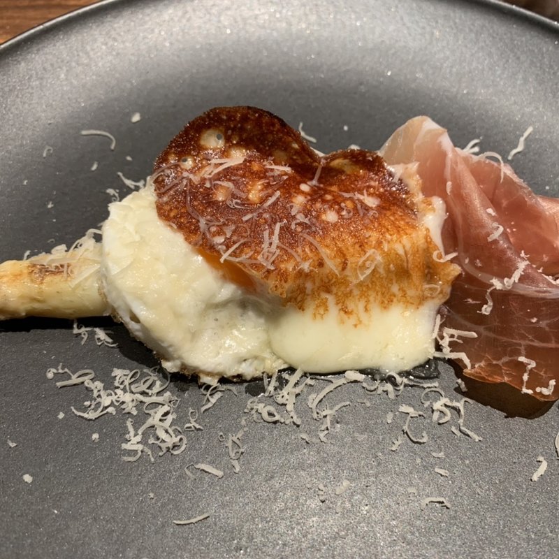 ホワイトアスパラのビスマルク(Da GOTO)