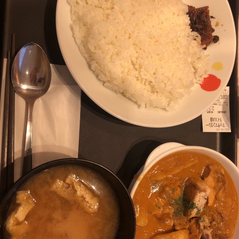 マッサマンカレー(松屋 箱崎)
