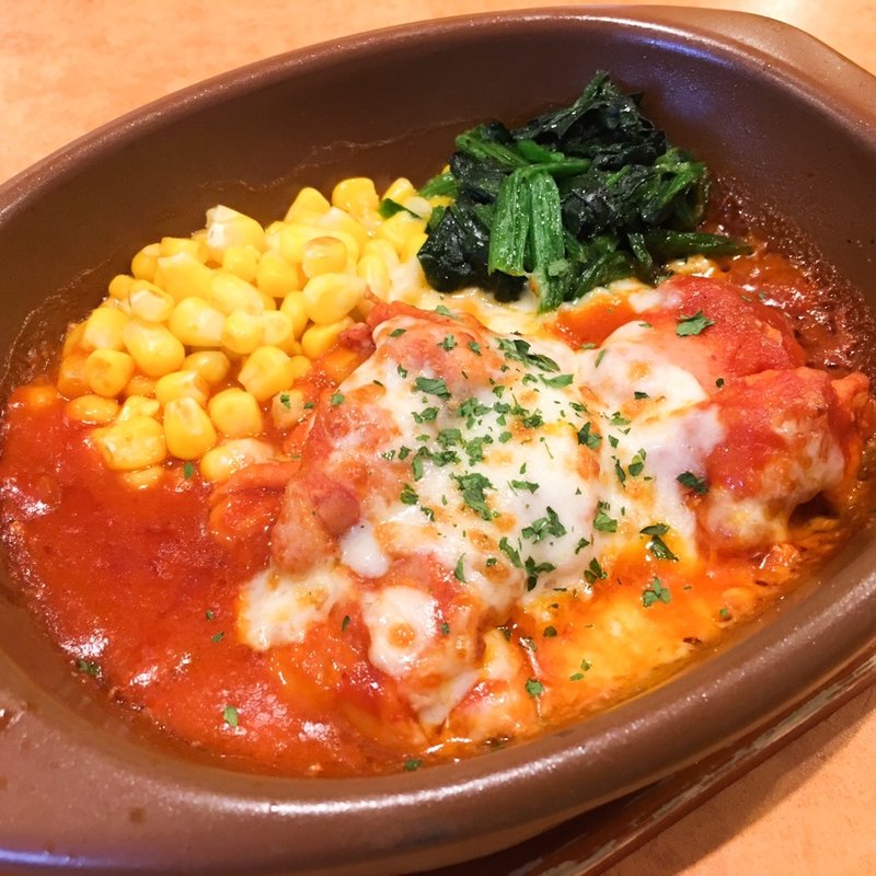 鶏肉のトマトソース煮込み(サイゼリヤ JR尼崎駅前店)