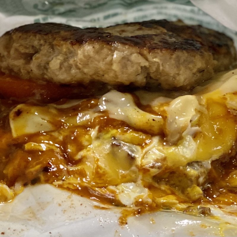 肉食べようハンバーガー(ラッキーピエロ 本町店)