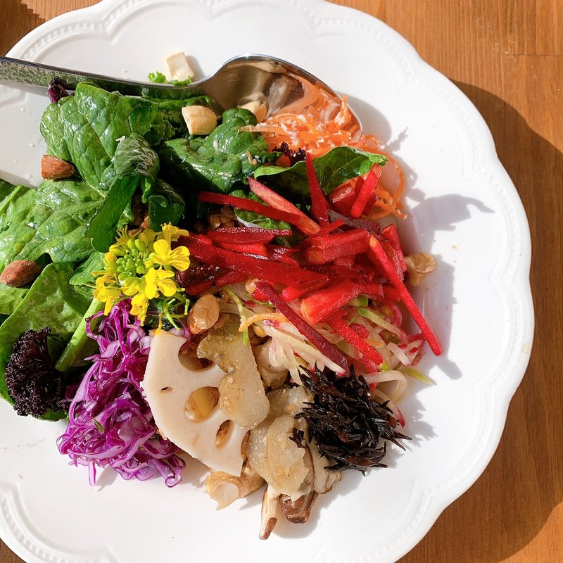 ソイミートの薬味まぜごはん(inacujira)