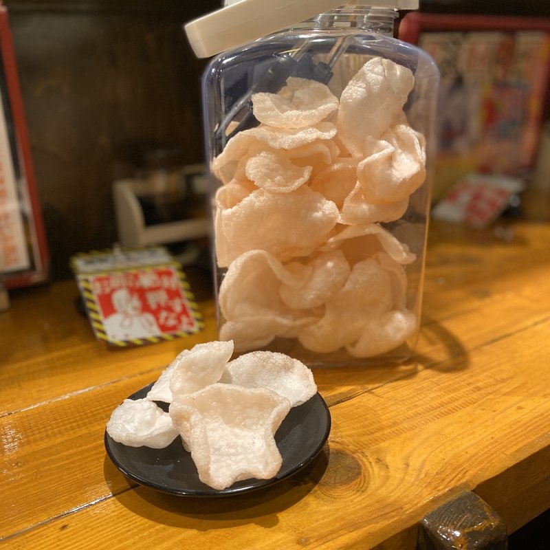 お通し(えびせん)(それゆけ！鶏ヤロー!  新栄店)