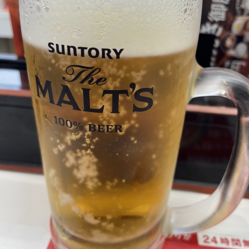 生ビール（ジョッキ）(吉野家 守口駅前店)