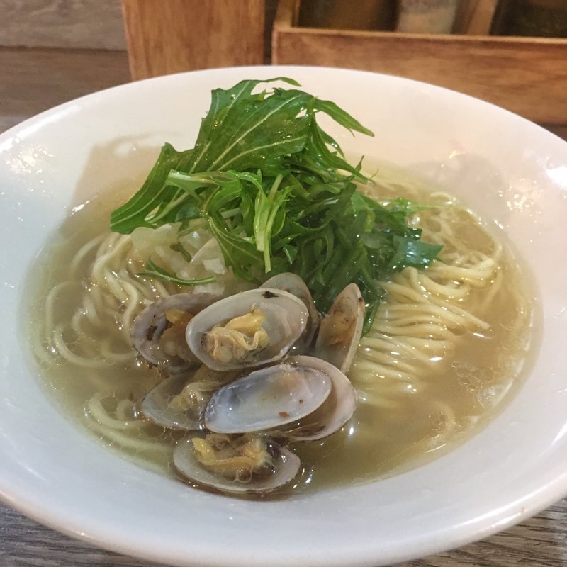 くり蟹ラーメン(限定メニュー)(ラァメン コハク)