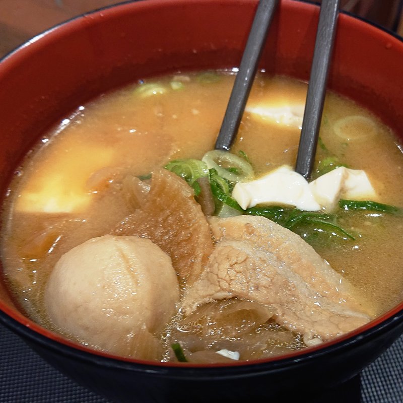 豚汁変更(松屋 鹿島田店)