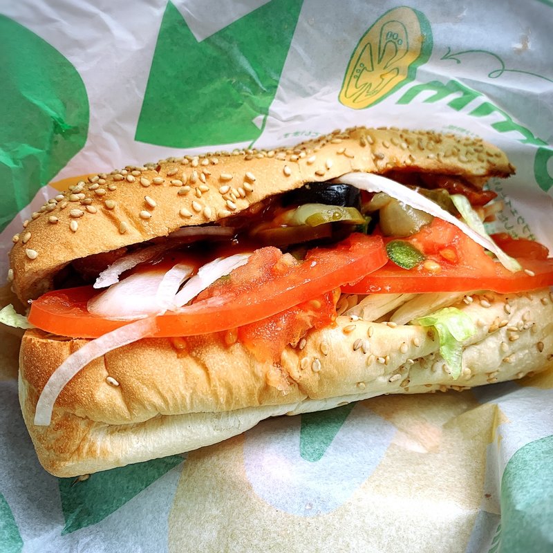 スパイシーBBQチキン辛(サブウェイ 日本経済大学渋谷キャンパス店 （SUBWAY）)