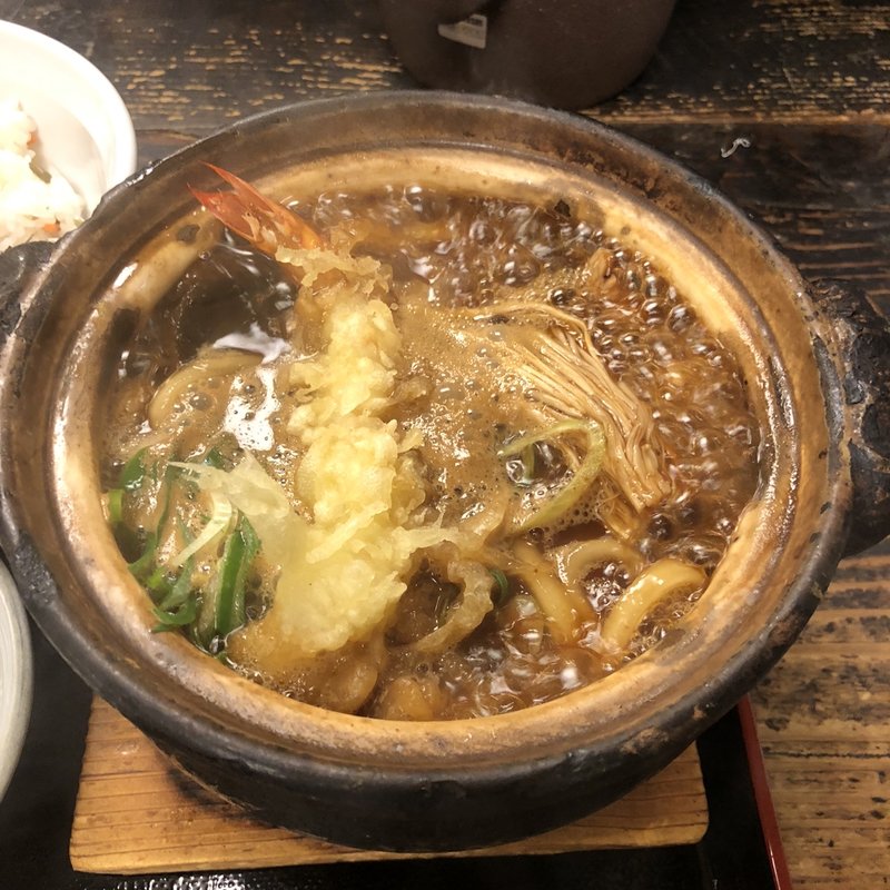 味噌煮込みうどん(うどん 兎麦 umugi)