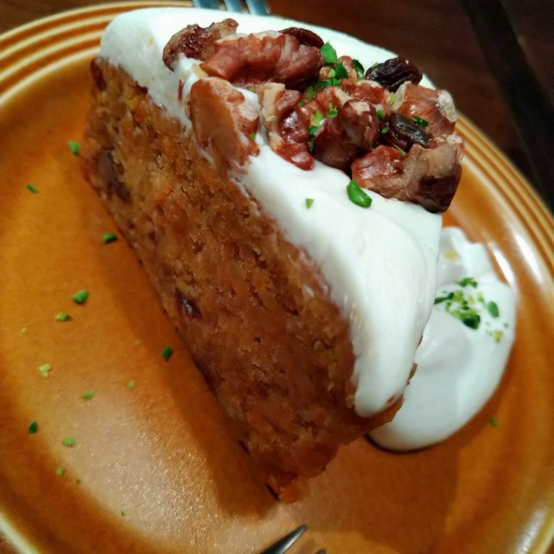キャロットケーキ(カフェ覚味堂)