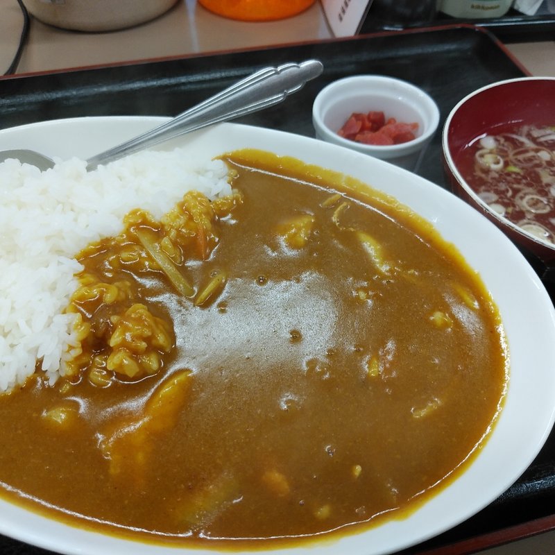 カレーライス(美松食堂)