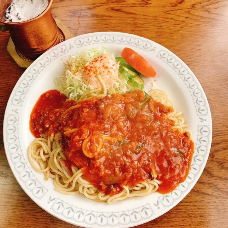 ミートスパゲッティ(コーヒーマメ 本店 （黒炒豆）)