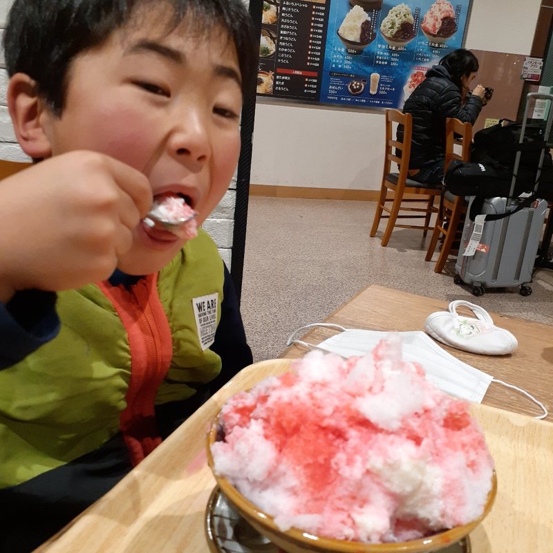 いちごミルク(ぶっかけ ふるいち イオンモール岡山店 )