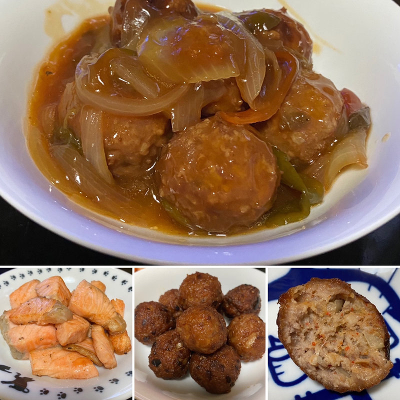 肉団子の甘酢あん(自宅)