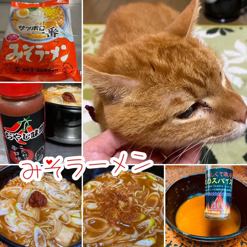 特製みそラーメン(実家)