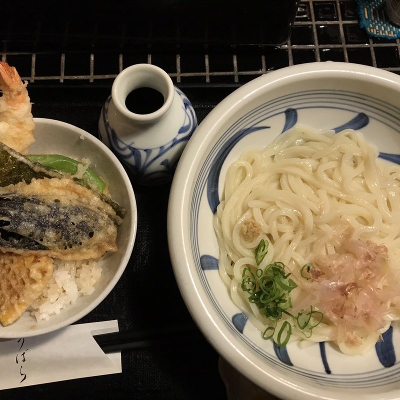 B定食(饂飩工房 うばら)