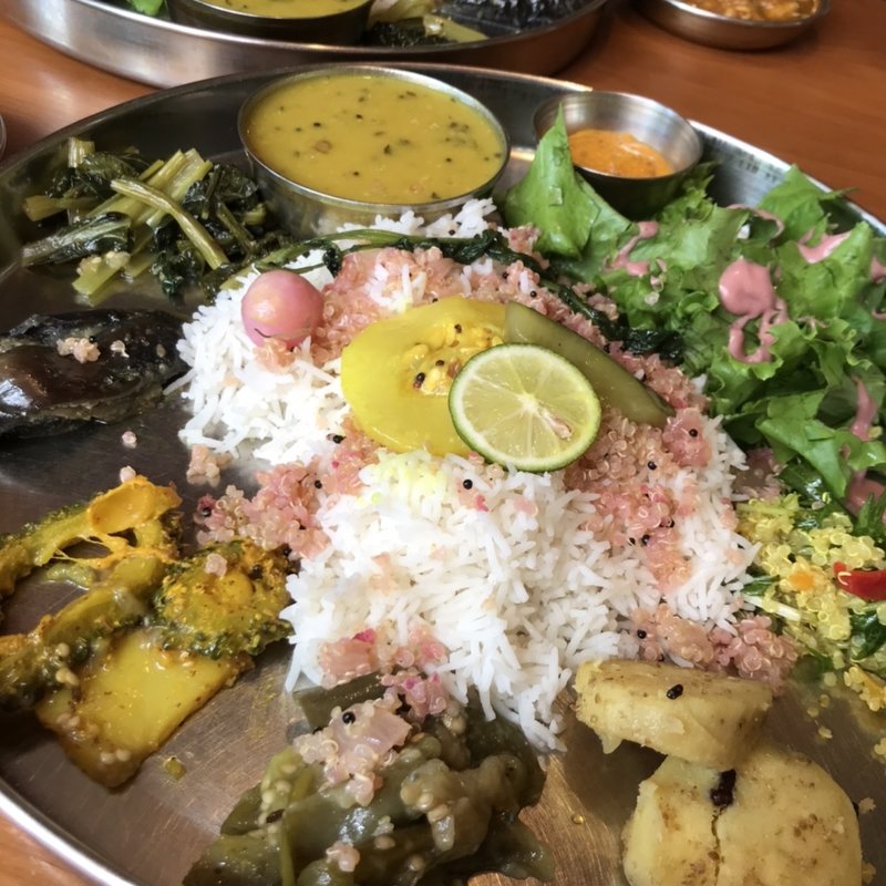 オーガニックスペシャルダルバートプラスチキンカレー(パリワール （PARIWAR）)