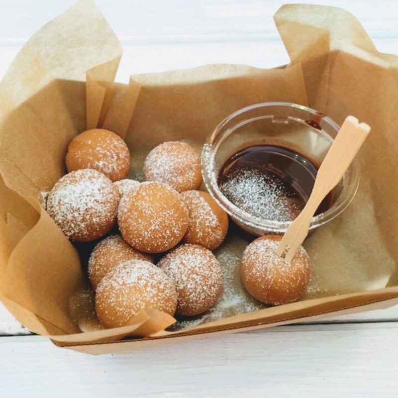 生チョコフォンデュ(ベビーカステラ専門店　青いレンガ)